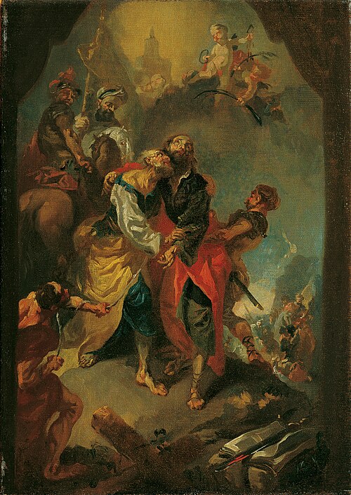 Farewell to the Apostles Peter and Paul Before Their Martyrdom, , Franz Anton Maulbertsch