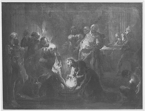 Die Fußwaschung, 1754, Franz Anton Maulbertsch