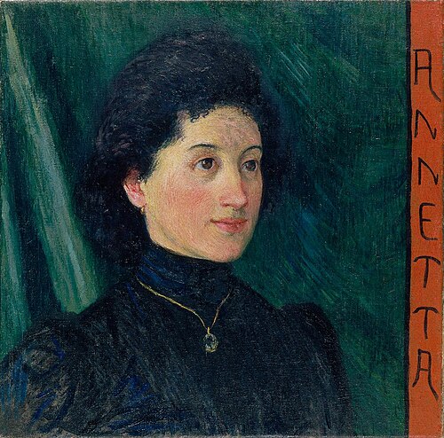 Annetta, 1900, Giovanni Giacometti