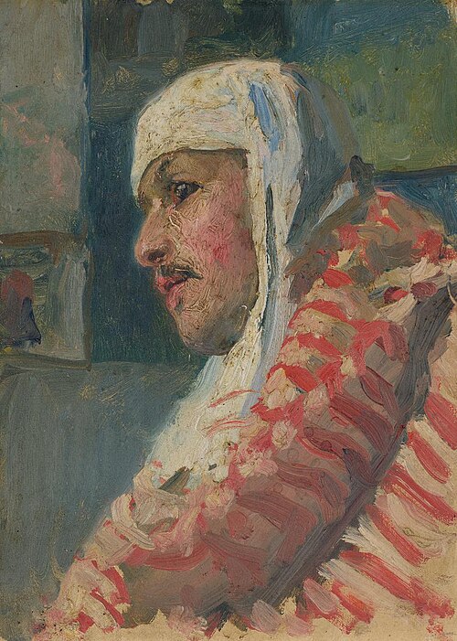 Orientale, Bruststück, 1889, Giovanni Giacometti