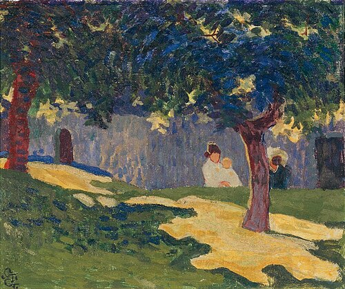 Sommernachmittag, 1903, Giovanni Giacometti