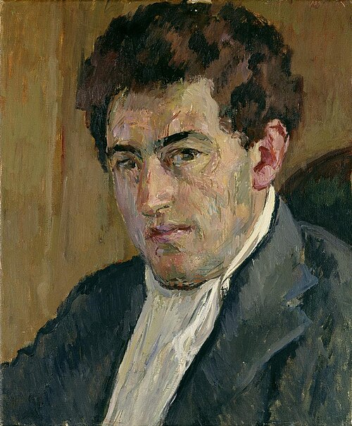 Portrait of Alberto Giacometti, 1928, Giovanni Giacometti