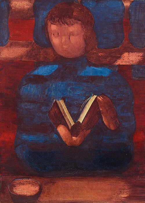 Vorbereitung. Einzelfigur, 1929, Otto Meyer-Amden