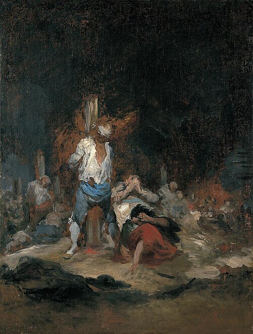 Victims of War, 1864, Eugenio Lucas Velázquez