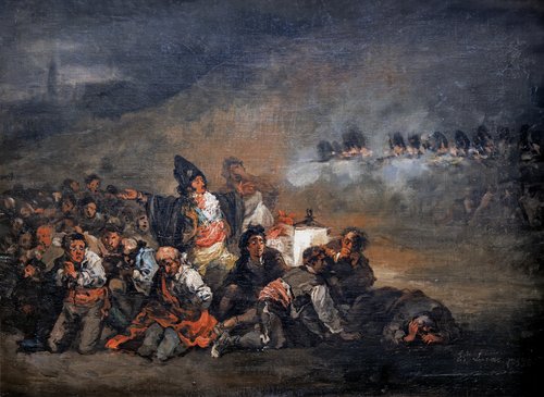 La Fusillade, 1869, Eugenio Lucas Velázquez