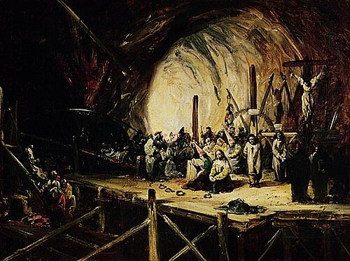 Scène de l'Inquisition, 1851, Eugenio Lucas Velázquez