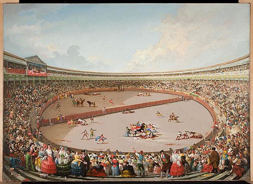 L'Arène divisée, 1853, Eugenio Lucas Velázquez