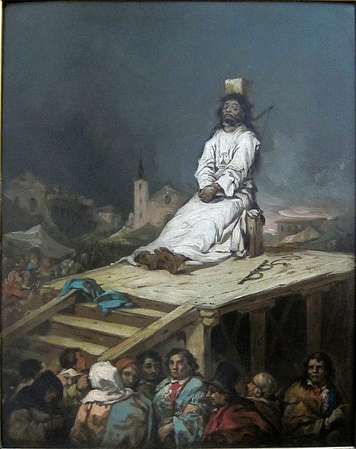 Le garrot, 1852, Eugenio Lucas Velázquez