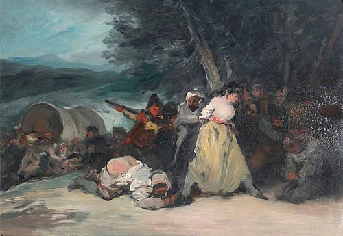 The Ambush, 1860, Eugenio Lucas Velázquez