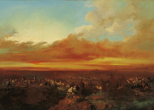 Arab Caravans Arriving at the Coast, 1860, Eugenio Lucas Velázquez