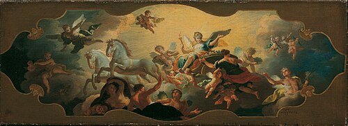 Allegorie des Morgens, 1747, Daniel Gran