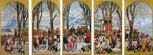 La Landsgemeinde, 1950, Albert Welti