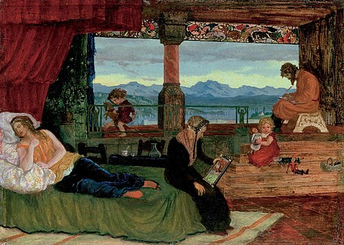 Das Haus der Träume, 1897, Albert Welti