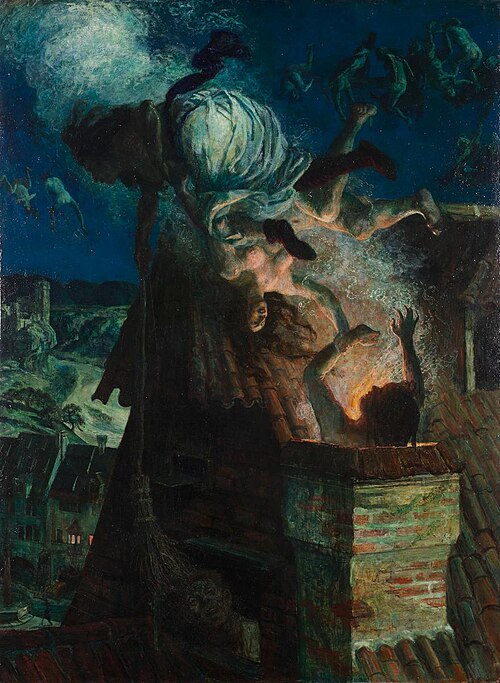 Walpurgisnacht, 1896, Albert Welti