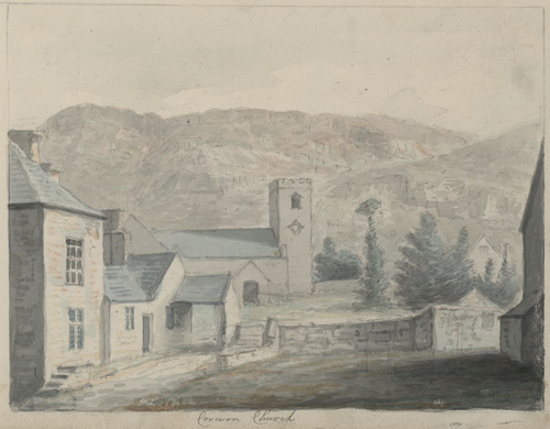 Corwen Church, 1805, Moses Griffith