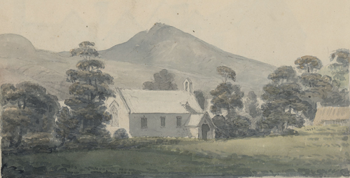 Llanyckyl Church, 1805, Moses Griffith