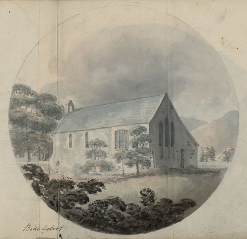 Bedd Gelert, 1805, Moses Griffith