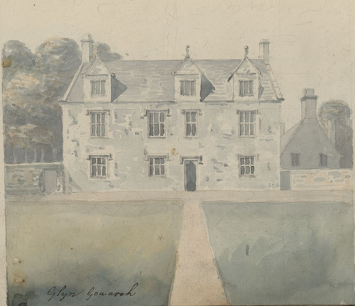 View of Glyn Cywarch, 1805, Moses Griffith