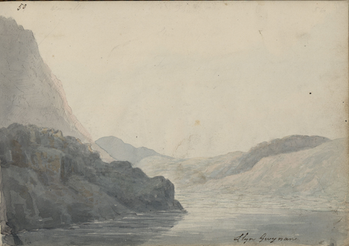 Llyn Gwynan, 1805, Moses Griffith