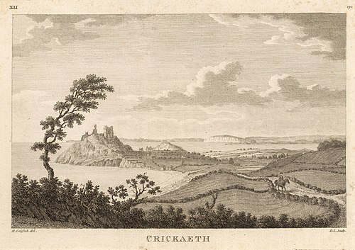 Crickaeth by Moses Griffith, , Moses Griffith