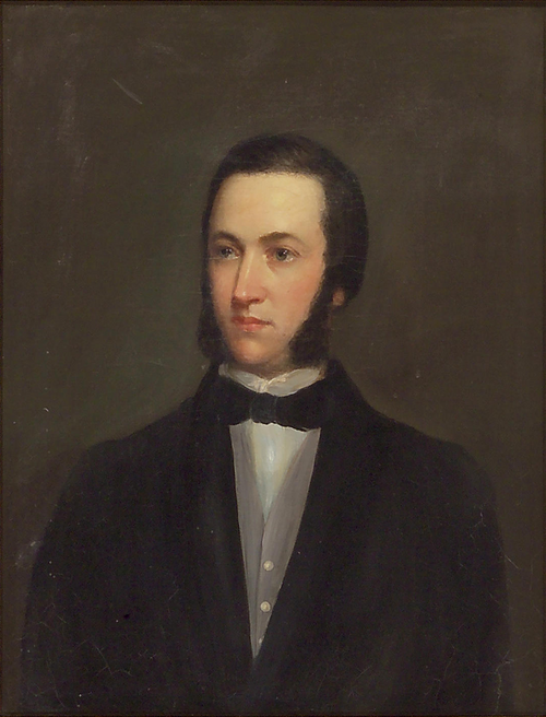 Portrait of a young Man, 1861, Moses Wight
