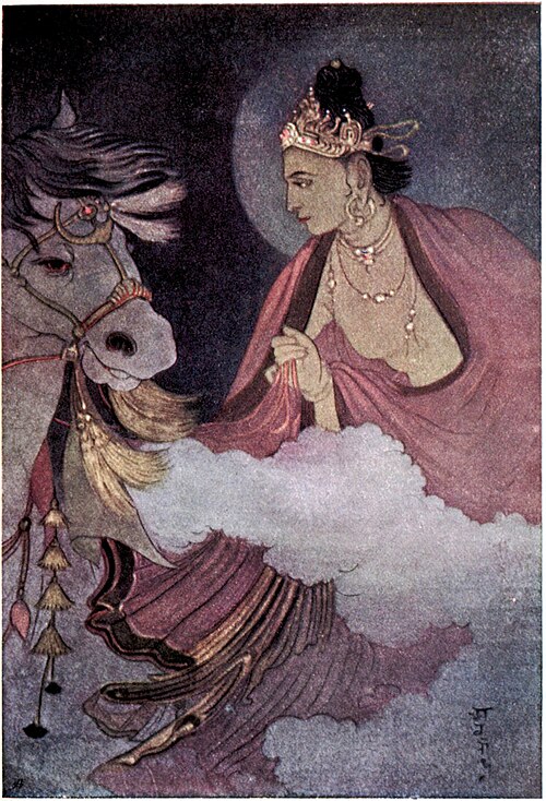 Departure of Prince Siddhartha, 1914, Abanîndranâth Tagore