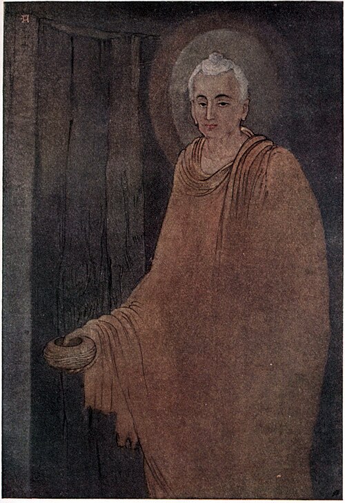 Buddha as mendicant, 1914, Abanîndranâth Tagore