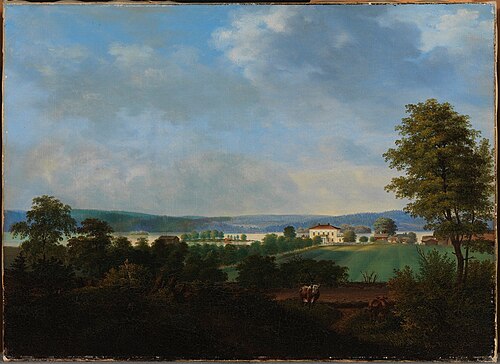 Kulju gård, 1849, Magnus von Wright