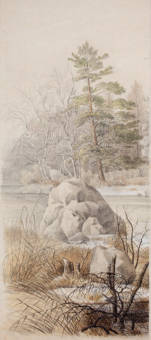 Spring Landscape, , Magnus von Wright