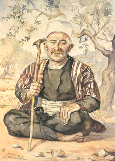 A Druze from the Chouf, 1932, Moustafa Farroukh