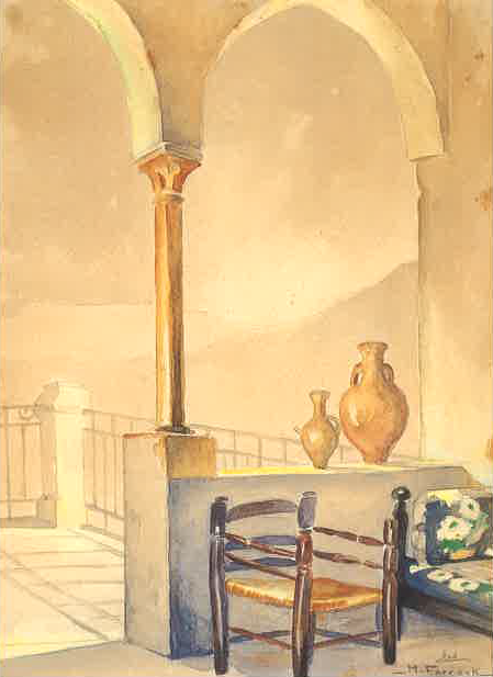 View from Boulos Khauli's House in Bhamdoun Al-Mahatta, , Moustafa Farroukh