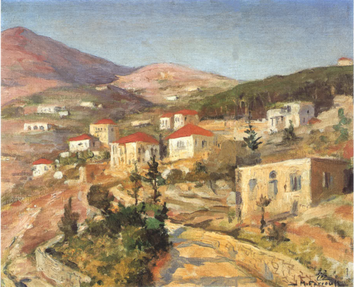 A View from Keserwan, , Moustafa Farroukh
