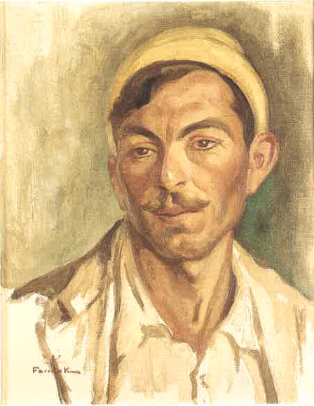 A Kurdish Porter, , Moustafa Farroukh