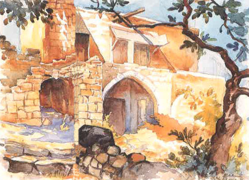 A Village House, , Moustafa Farroukh
