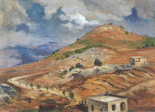 A View at Abadiyeh, , Moustafa Farroukh