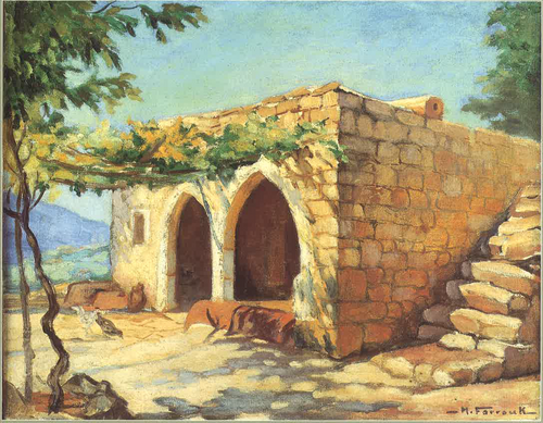 A House at Al-Hadath, , Moustafa Farroukh