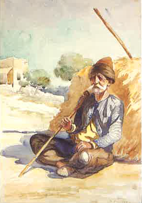 A Peasant from the Bekaa, , Moustafa Farroukh