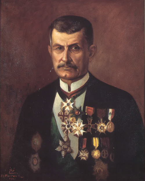 Portrait of Viscount Philippe de Tarrazi (1865 - 1956), , Moustafa Farroukh