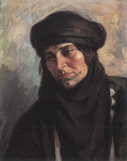 Portrait of a Bedouin Woman, , Moustafa Farroukh