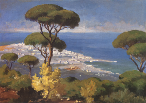 A View of Beirut, , Moustafa Farroukh