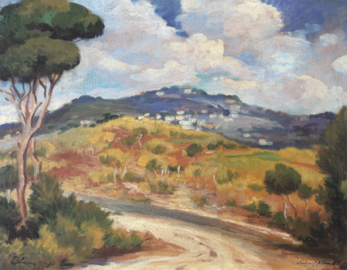 On the Road to Beit Mery, , Moustafa Farroukh