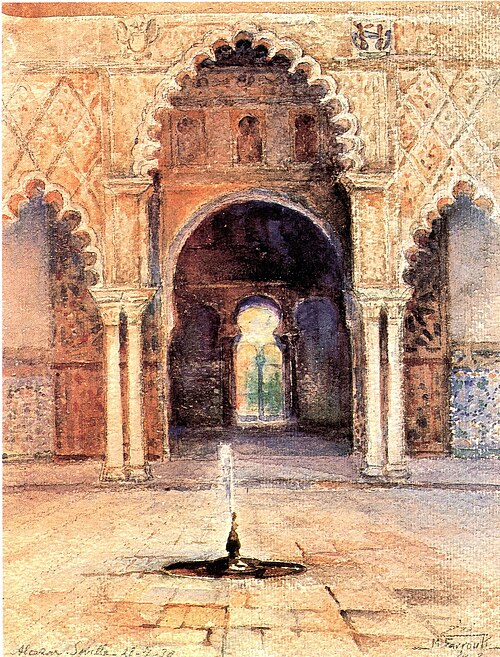 Seville, Alcázar, , Moustafa Farroukh