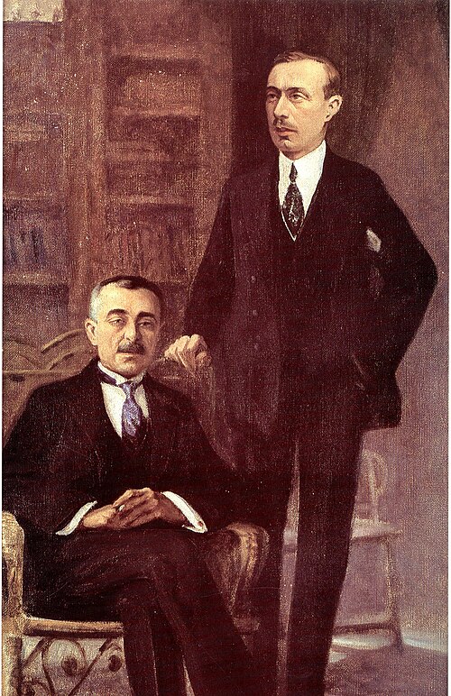 Portraits of Rachid and Ahmad Mukhtar Beyhum, , Moustafa Farroukh