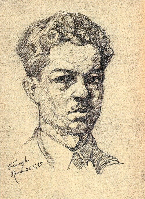 Autoportrait (6), , Moustafa Farroukh