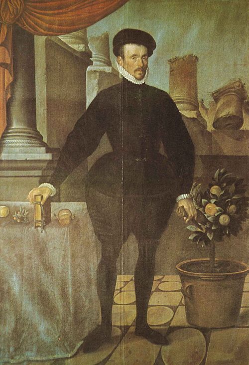Portrait du professeur de médecine Felix Platter, 1584, Hans Bock