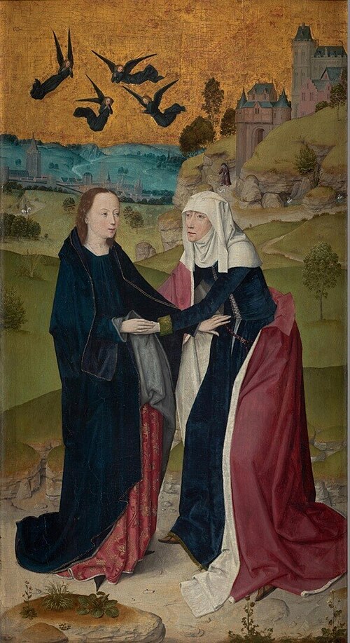 The Visitation, 1471, Maître de la Vie de Marie