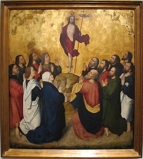 The Ascension of Christ, 1473, Maître de la Vie de Marie