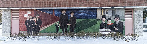 The Passion of Sacco and Vanzetti Mural, 1967, Ben Shahn
