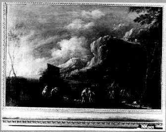 Bergmeer met vissers, 1722, Carlo Antonio Tavella