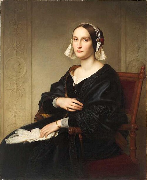 Portrait de Lida Bendemann, 1847, Eduard Bendemann